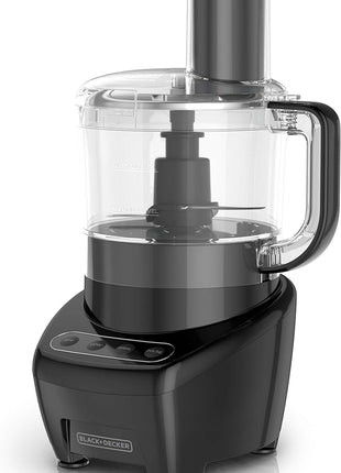 3-In-1 8-Cup Food Processor, Mutlifunctional and Dishwasher Safe, Black 450W, FP4200BC