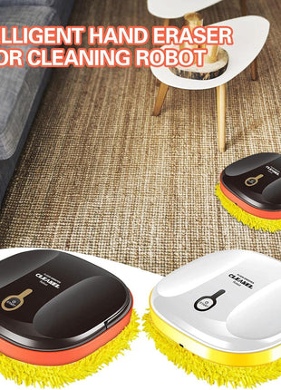 Lazy Home Smart Mopping Robot,Automatic Floor Mopping Robot Wet and Dry,Robot Vacuum,Sweeping Robot Household Mop,Sweeping Robot Vacuum Cleaner,Robot Vacuum Pet Hair,Robot Vacuum Cleaner (B, Black)