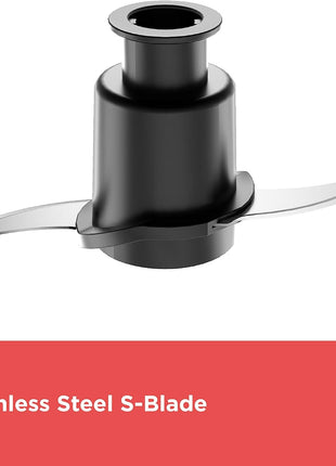 3-In-1 8-Cup Food Processor, Mutlifunctional and Dishwasher Safe, Black 450W, FP4200BC