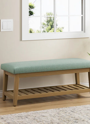 Hahnville 43.3'' W Upholstered Storage Bench