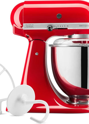 Artisan Series 5-Quart Tilt-Head Stand Mixer, Passion Red, KSM150PSPA
