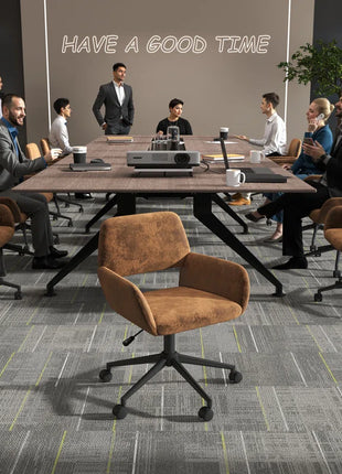 Hurrem 360 Degree Swivel Task Chair with Ergonomic Design, Height Adjustable for Bedroom, Office