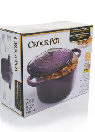 Non-Stick Cast Iron round Dutch Oven