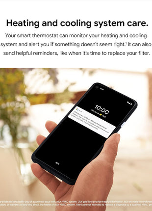 Nest Thermostat - Smart Thermostat for Home - Programmable Wifi Thermostat - Sand