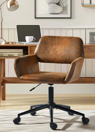 Hurrem 360 Degree Swivel Task Chair with Ergonomic Design, Height Adjustable for Bedroom, Office