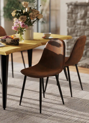 Delfinia Upholstered Side Dining Chair for Living Room Kitchen Dining Room