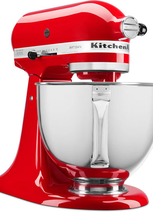 Artisan Series 5-Quart Tilt-Head Stand Mixer, Passion Red, KSM150PSPA