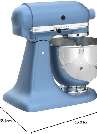 Artisan Series 5-Quart Tilt-Head Stand Mixer, Blue Velvet, KSM150PSVB