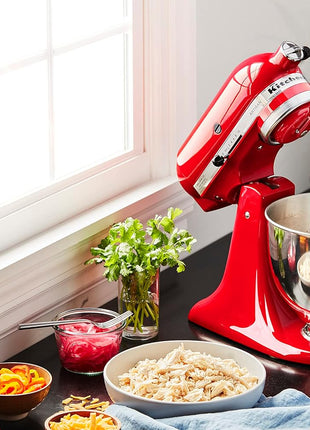 Artisan Series 5-Quart Tilt-Head Stand Mixer, Passion Red, KSM150PSPA