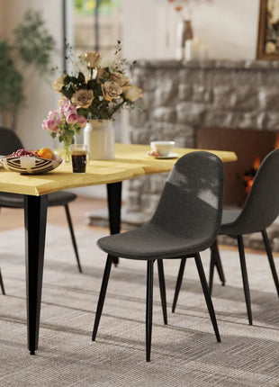 Delfinia Upholstered Side Dining Chair for Living Room Kitchen Dining Room