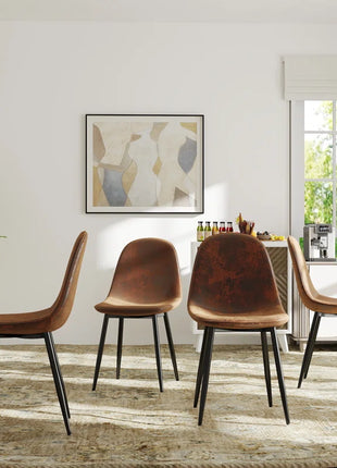 Delfinia Upholstered Side Dining Chair for Living Room Kitchen Dining Room