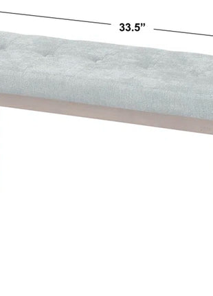 Boston Polyester Upholstered Bench