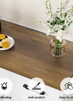 Adra 55.1'' Sideboard with 3 Drawers, Adjustable Shelves