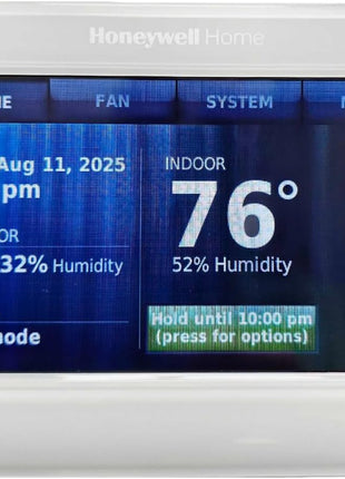 TH9320WF5003 Wi-Fi 9000 Color Touch Screen Programmable Thermostat, 3.5 X 4.5 Inch, White, 'Requires C Wire"