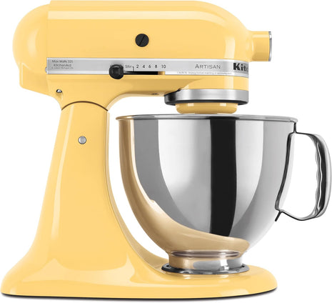 Artisan Series 5-Quart Tilt-Head Stand Mixer, Majestic Yellow, KSM150PSMY