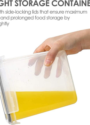 32Pcs Food Storage Container Set, Kitchen & Pantry Organizers and Storage, Plastic Airtight Pantry Container with Lids for Cereal, Flour and Sugar, Includes 32 Labels (Black) (32Pack)