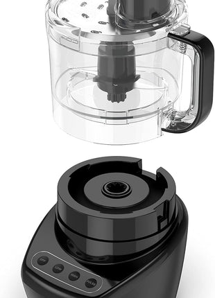 3-In-1 8-Cup Food Processor, Mutlifunctional and Dishwasher Safe, Black 450W, FP4200BC