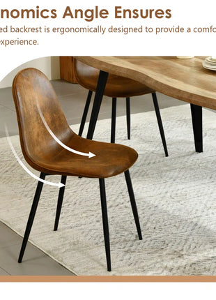 Delfinia Upholstered Side Dining Chair for Living Room Kitchen Dining Room