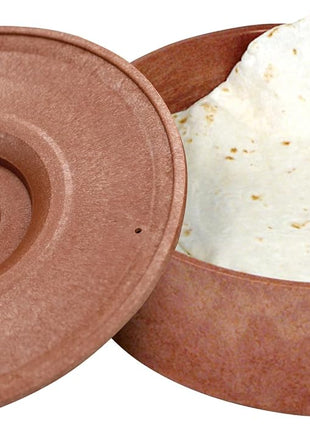 PTW-8 8-1/2-Inch Diameter Tortilla Warmer, 2-5/8-Inch Height,Brown,Medium