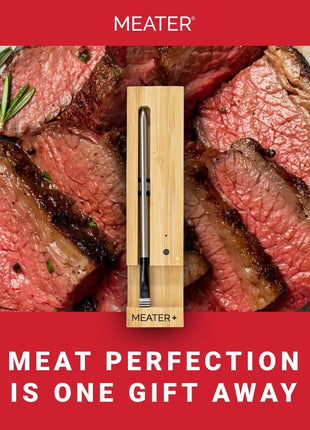 plus | Smart Meat Thermometer with Bluetooth | 165Ft Wireless Range | for the Oven, Grill, Kitchen, BBQ, Smoker, Rotisserie