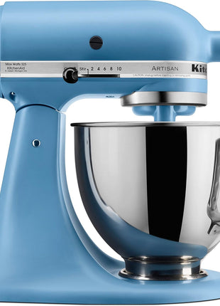 Artisan Series 5-Quart Tilt-Head Stand Mixer, Blue Velvet, KSM150PSVB