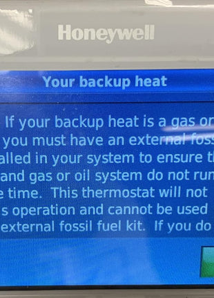 TH9320WF5003 Wi-Fi 9000 Color Touch Screen Programmable Thermostat, 3.5 X 4.5 Inch, White, 'Requires C Wire"