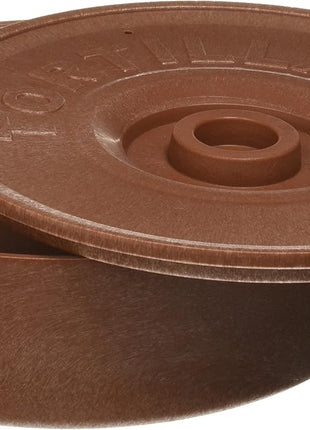 PTW-8 8-1/2-Inch Diameter Tortilla Warmer, 2-5/8-Inch Height,Brown,Medium