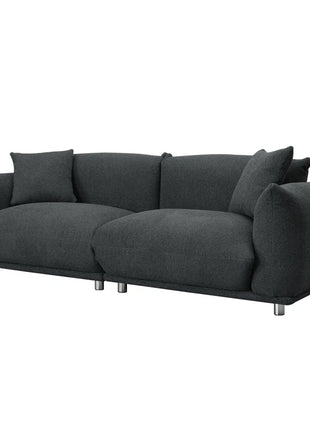 Anarii 85" W Oversized Loveseat Sofa Cloud Couch Curved Sofa Modern Sofa Living Room Couch Comfy Couch Deep Sofa