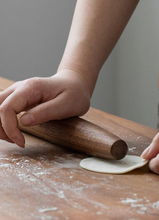Walnut Rolling Pin for Baking (Walnut 15-3/4 Inch)
