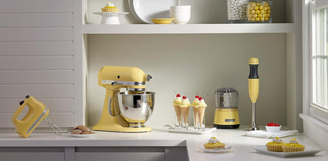 Artisan Series 5-Quart Tilt-Head Stand Mixer, Majestic Yellow, KSM150PSMY
