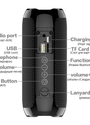 Portable Portable Multifunctional Bluetooth Speaker