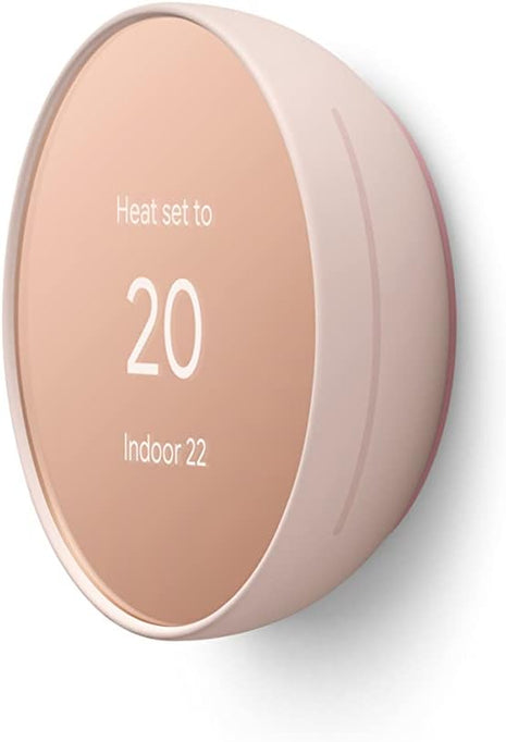 Nest Thermostat - Smart Thermostat for Home - Programmable Wifi Thermostat - Sand