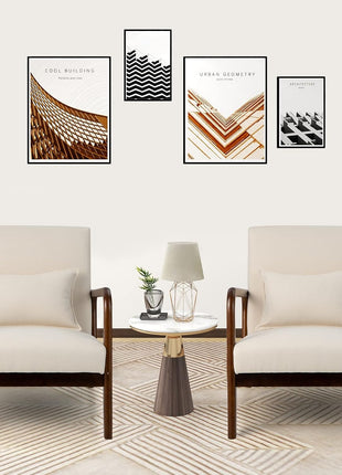 Set of 2 Modern Accent Chair with Pillow - Comfy Upholstered Lounge Armchair with Anti-Slip Felt Pads, Wooden Frame Soft Padded Arm Chairs for Living Room, Bedroom, Study, Beige