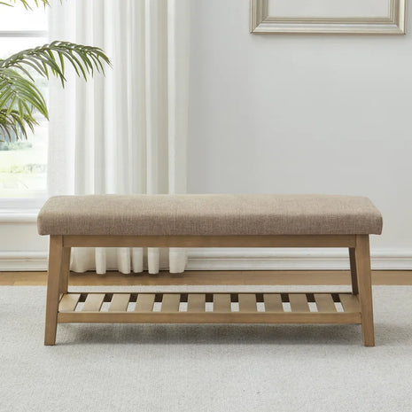 Hahnville 43.3'' W Upholstered Storage Bench