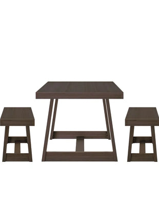 Linzy 6-Person Solid Wood Dining Set