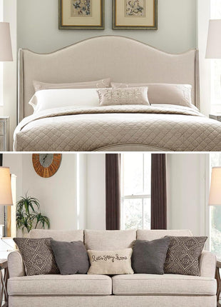 25" Farmhouse Jar Table Lamps Set of 2, 3 Way Touch Control Rustic Bedside Lamps with USB A+C Ports & AC Outlet, Pot Nightstand Lamps for Bedroom Living Room (LED Bulbs Included)