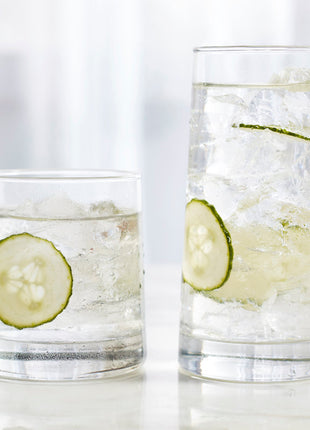 Cabos 16-Piece Tumbler and Rocks Glass Set