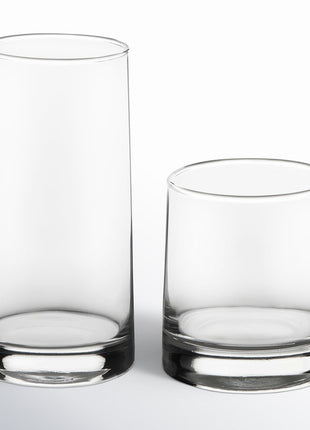 Cabos 16-Piece Tumbler and Rocks Glass Set