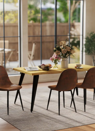 Delfinia Upholstered Side Dining Chair for Living Room Kitchen Dining Room