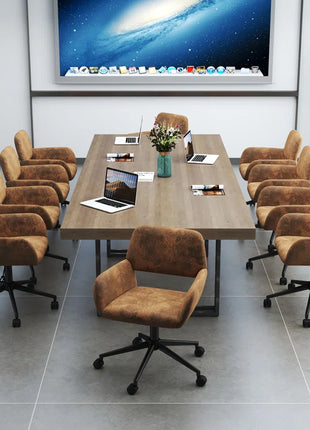 Hurrem 360 Degree Swivel Task Chair with Ergonomic Design, Height Adjustable for Bedroom, Office